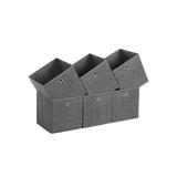 Set van 6 speelgoedorganizers | Kymiko