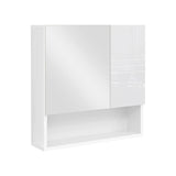 Spiegelkast 54 x 15 x 55 cm wit | Kymiko