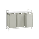 Wasmand met 3 vakken