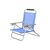 Blauwe strandstoel | Kymiko