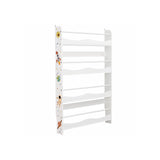 Boekenkast met 4 planken wit | Kymiko