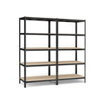Zware plank met 5 verstelbare planken