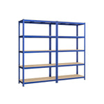 Zware plank met 5 verstelbare planken