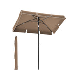 Opvouwbare parasol voor balkon | Kymiko
