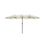 Extra grote parasol met zwengel | Kymiko
