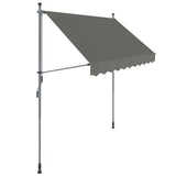 Klemluifel 150 x 130 cm grijs | Kymiko