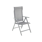 Set van 4 tuinstoelen met robuust aluminium frame | Kymiko