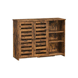 Dressoir verstelbare plank vintage bruin | Kymiko