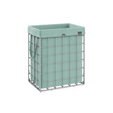 Wasmand met uitneembare waszak en metalen draadframe | Kymiko