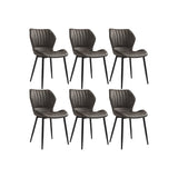 Eetkamerstoelen met kunstleren bekleding | Kymiko