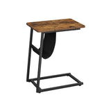 Industriële stijl C-vormige bijzettafel | Kymiko