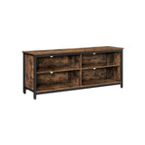 Industrieel tv-meubel vintage bruin-zwart | Kymiko