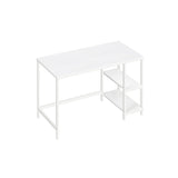 Bureau met 2 planken industrieel design | Kymiko