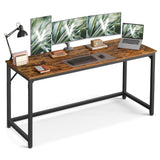 Bureau met metalen frame | Kymiko