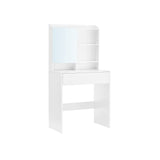 Kaptafel met witte spiegel | Kymiko