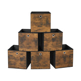 Opbergdozen set van 6 voor kubusplank | Kymiko