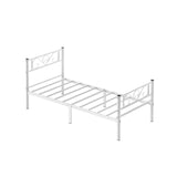 Metalen bedframe met opbergruimte onder het bed | Kymiko