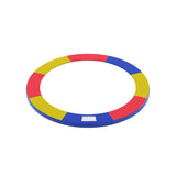 Trampolinerandafdekking UV-bestendig en scheurvast – vooraanzicht – 8ft