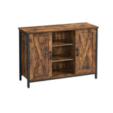 Dressoir vintage bruin-zwart | Kymiko