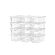 Set van 12 schoenendozen met deksels