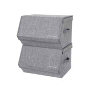 Set van 2 opbergdozen met magneetsluiting