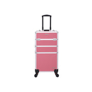 3-in-1 make-upkoffer met universele wielen