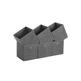 Set van 6 speelgoedorganizers | Kymiko