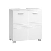 Witte wastafelkast | Kymiko