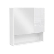 Spiegelkast 54 x 15 x 55 cm wit