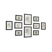 Fotolijstset met glaspaneel, set van 10