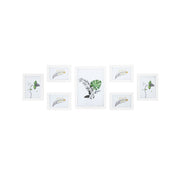 Fotolijstset met glaspaneel, set van 7