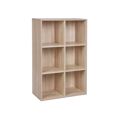 Boekenkast met 6 vakken