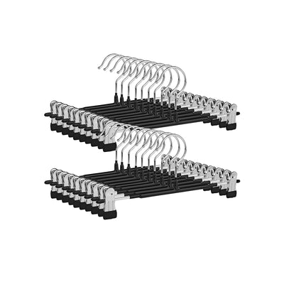 Metalen broekhangers set van 20 | Kymiko