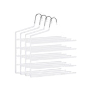 Set van 4 ruimtebesparende broekhangers | Kymiko
