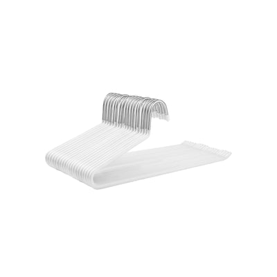 Set van 20 metalen kleerhangers