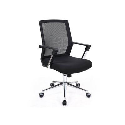 Bureaustoel met mesh rugleuning en wipfunctie