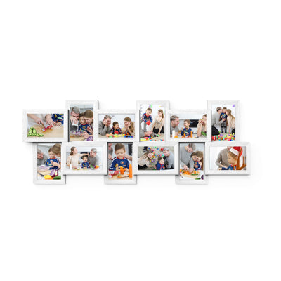 Fotolijstcollage voor 12 foto's