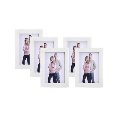 Fotolijstset met glaspaneel, set van 5