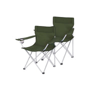 Set van 2 campingstoelen met een draagvermogen van maximaal 120 kg