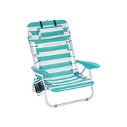 Opvouwbare strandstoel met kussen