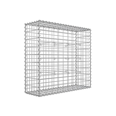 Gegalvaniseerde schanskorven met een maaswijdte van 5 x 10 cm