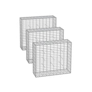 Gegalvaniseerde schanskorven met een maaswijdte van 5 x 10 cm