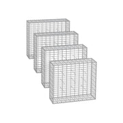 Gegalvaniseerde schanskorven met een maaswijdte van 5 x 10 cm