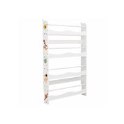 Boekenkast met 4 planken wit | Kymiko