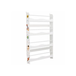 Boekenkast met 4 planken wit | Kymiko