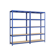 Zware plank met 5 verstelbare planken
