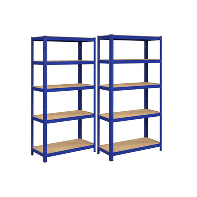 Set van 2 stevige planken met 5 verstelbare planken