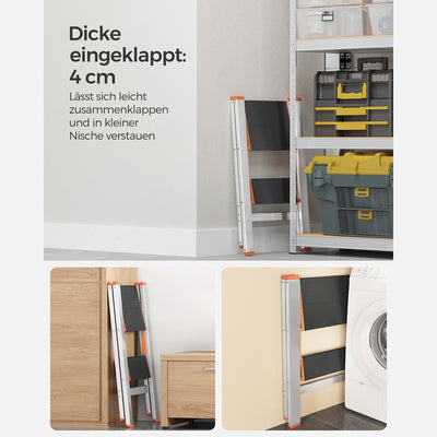 Ladder met 2 treden | Kymiko