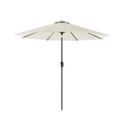 Opvouwbare parasol met zwengel zonder standaard