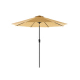 Opvouwbare parasol met zwengel zonder standaard | Kymiko
